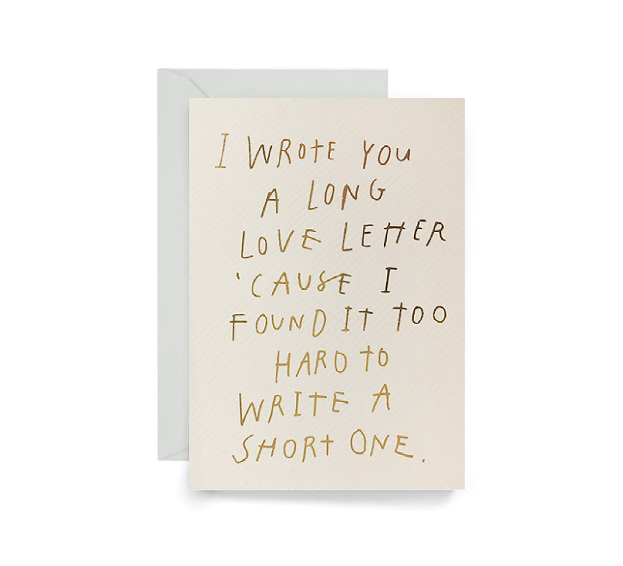 10. LOVE LETTER CARDS - (PACK OF 6)