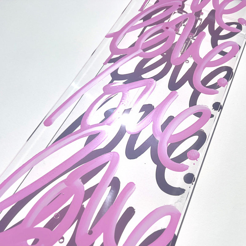 "LOVE" ACRYLIC SKATEBOARD- PRE ORDER AVAILABLE NOW