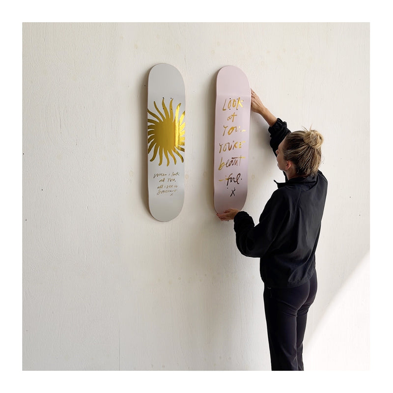 I SEE SUNSHINE SKATEBOARD