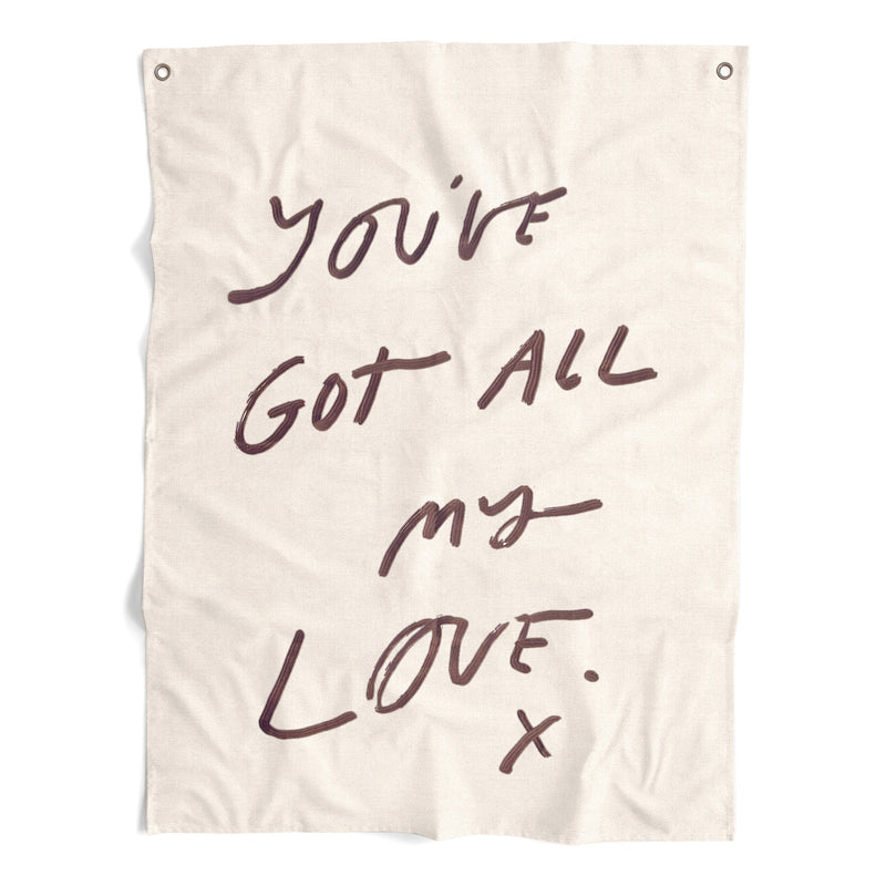 ALL MY LOVE (Embroidery)