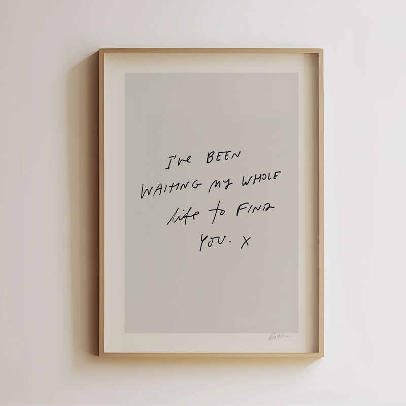 TO FIND YOU