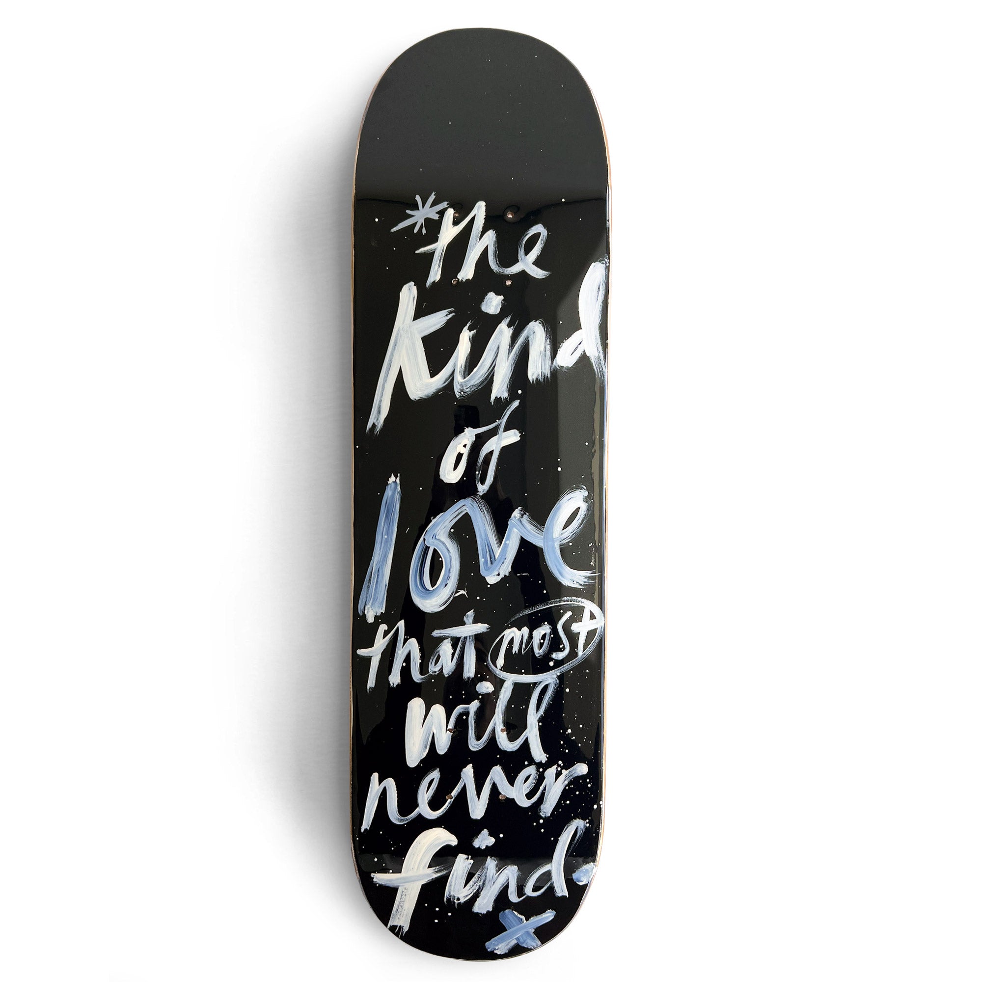 KIND OF LOVE BLACK (RESIN FINISH)