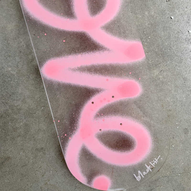 "PINK LOVE" ACRYLIC