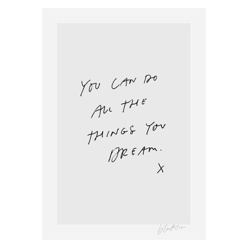 THINGS YOU DREAM