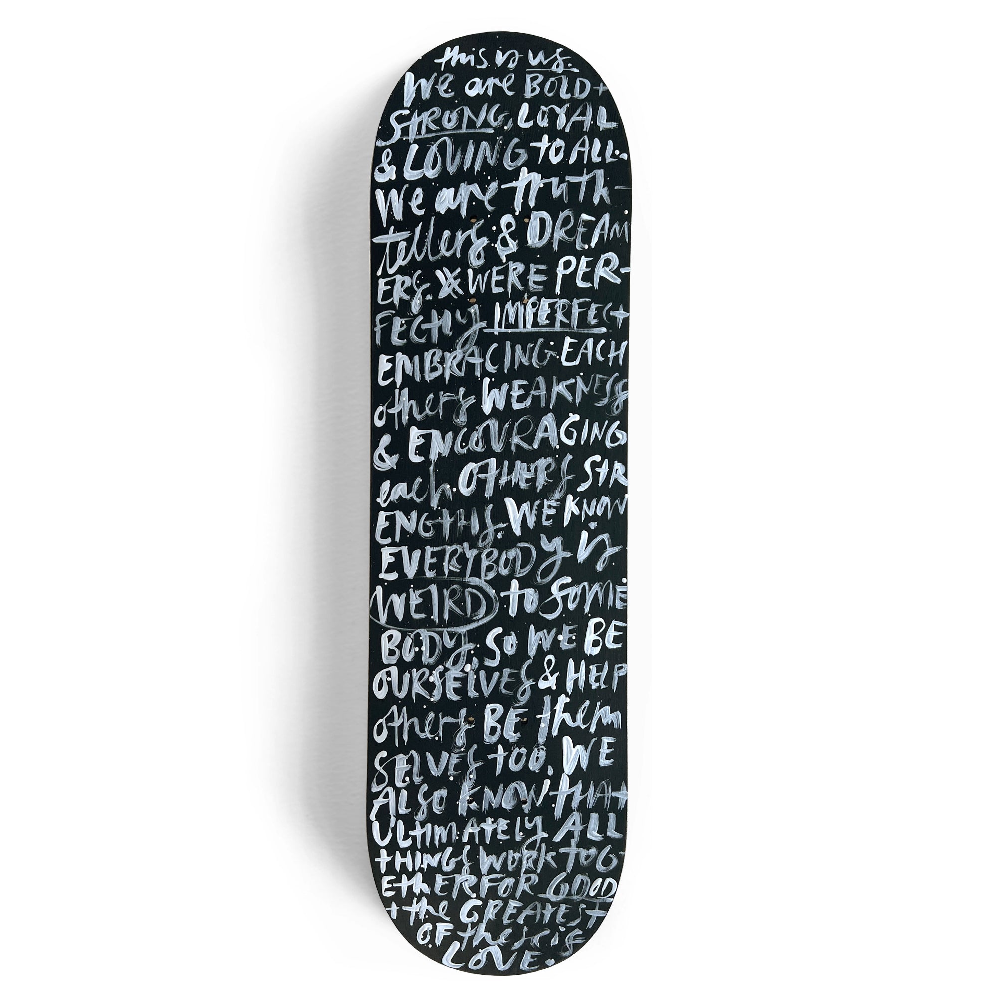FAMILY MANTRA SKATEBOARD BLK