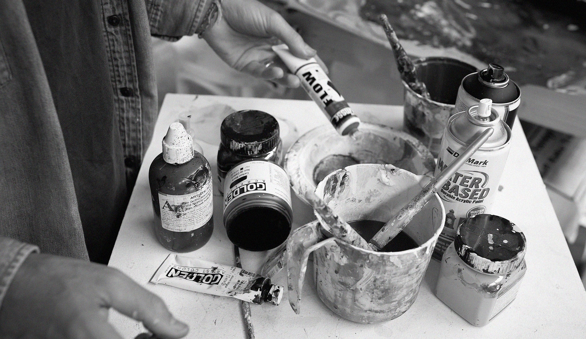 CLOSE YOUR EYES PAINTING